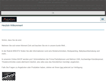 Tablet Screenshot of magie-der-farben.com